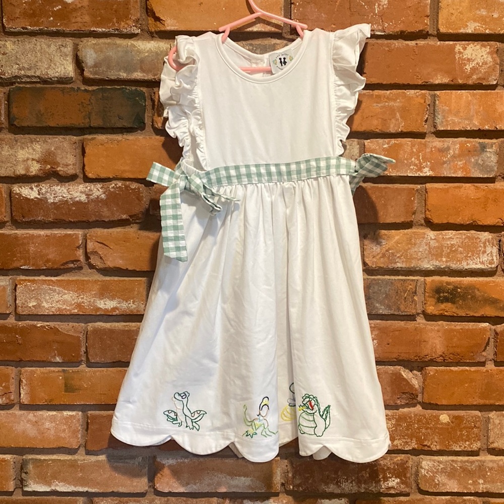 Awe smocks princess and the frog dress
